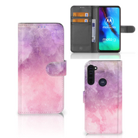 Hoesje Motorola Moto G Pro Pink Purple Paint