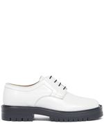 Maison Margiela chaussures Tabi à lacets - Blanc - thumbnail