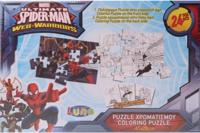 Disney Spider-Man 2-zijdige puzzel 24 stukjes