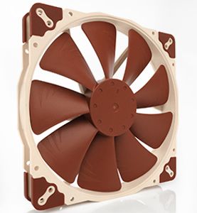 Noctua NF-A20 FLX Computer behuizing Ventilator 20 cm Beige, Bruin