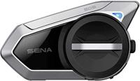 Sena 50S-01D 50S Bluetooth communicatiesysteem voor motorfiets, met Mesh 2.0 Intercom, dubbele verpakking,Doppelpack