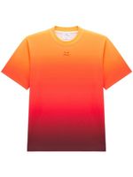 Courrèges t-shirt à effet dégradé - Multicolore