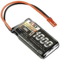Reely Modelbouw-accupack (LiPo) 3,7 V 1000 mAh Cellen-nummer: 1 30 C BEC