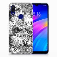 Silicone Back Case Xiaomi Redmi 7 Skulls Angel