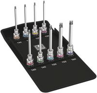 Wera 8767 HMC HF 3 Zyklop Bit-doppen-set TORX®, met vasthoudfunctie, 9-delig - 1 stuk(s) - 05004212001 - thumbnail