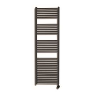 Elektrische Design Radiator Sanicare Plug En Play 172 x 45 cm Zilver Grijs Thermostaat Chroom 920 Watt Sanicare