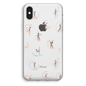 Dancing #3: iPhone X Transparant Hoesje