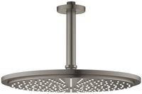 Grohe Rainshower hoofddoucheset Ø31cm hard graphite geborsteld