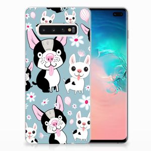 Samsung Galaxy S10 Plus TPU Hoesje Hondjes