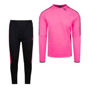 Robey Performance Cross-Zip Trainingspak Neon Roze Zwart