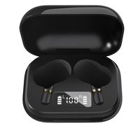 Denver TWE-38BLACK hoofdtelefoon/headset Draadloos In-ear Oproepen/muziek Bluetooth Zwart - thumbnail