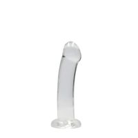 6,7&apos;&apos; / 17cm Non Realistic Dildo Suction Cup - Transparent