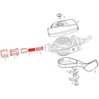 SRAM Barrel Adjuster Kit voor XX1 Trigger, 11.7018.012.000