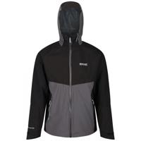 Regatta Oklahoma heren jas reflecterend grijs/zwart