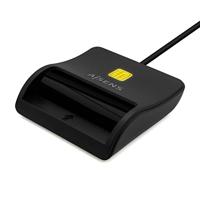 AISENS LECTOR DE TARJETA INTELIGENTE DNI USB-C NEGRO