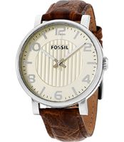 Horlogeband Fossil BQ2249 Leder Bruin 20mm - thumbnail