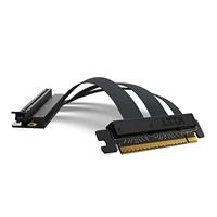 NZXT PCIe 4.0x16 Riser Cable - AB-RC200-B1 - Flexibele en afgeschermde stijgkabel - Hoge snelheidsprestaties - 200 mm lengte