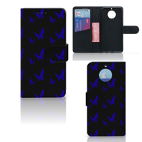 Moto G5S Telefoon Hoesje Vlinder Patroon