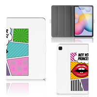 Samsung Galaxy Tab S6 Lite | S6 Lite (2022) Tablet Hoes met standaard Popart Princess