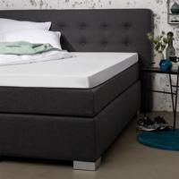 Topper Hoeslaken Percale Katoen - Wit