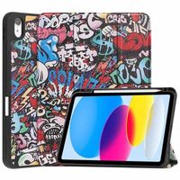 Tri-Fold Series iPad (2022) Smart Folio Case - Graffiti - thumbnail