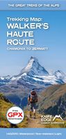 Wandelkaart Walker's Haute Route: Chamonix to Zermatt | Knife Edge Out - thumbnail