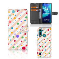 Motorola G8 Power Lite Telefoon Hoesje Dots