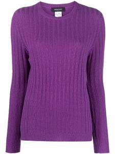 Fabiana Filippi pull en cachemire à design nervuré - Violet