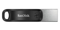 SanDisk iXpand™ Flash Drive Go USB-stick smartphone/tablet Zwart, Zilver 64 GB USB 3.2 Gen 1 (USB 3.0), Apple Lightning - thumbnail