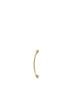 Shihara boucle d'oreille Twist Curl 01 en or 18ct pavée de diamants - thumbnail