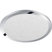 LED Plafondlamp - Badkamerlamp - Trion Ceaniry - Opbouw Rond 24W - Spatwaterdicht IP44 - Dimbaar - Warm Wit 3000K -