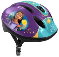 Disney Wish Fietshelm Verstelbaar Junior Paars/Turquoise maat 50 56 cm (S)