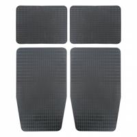 Carpoint automattenset Voyager universeel rubber zwart 4-delig