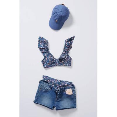 ESPRIT Women Beach gebloemd bikinibroekje blauwgrijs ESPRIT Women Beach gebloemd bikinibroekje blauwgrijs