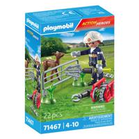 Playmobil Action Heroes Dierenbescherming Brandweer 71467