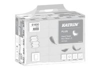 Handdoek Katrin 61600 W-vouw Plus 3laags 20,3x32cm 25x90st - thumbnail