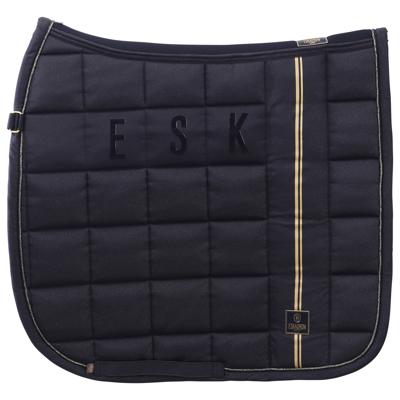 Zadeldek Eskadron Heritage Big Square Sparkle, Veelzijdigheid paard in donkerblauw Zadeldek Eskadron Heritage Big Square Sparkle, Veelzijdigheid paard in donkerblauw