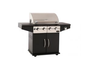 Boretti DAVINCI NERO buitenbarbecue & grill Barbecue Gas Verrijdbaar Zwart