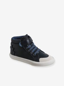 Hoge sneakers, kleutercollectie marineblauw