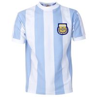 Argentinië Retro Voetbalshirt WK 1986 - thumbnail