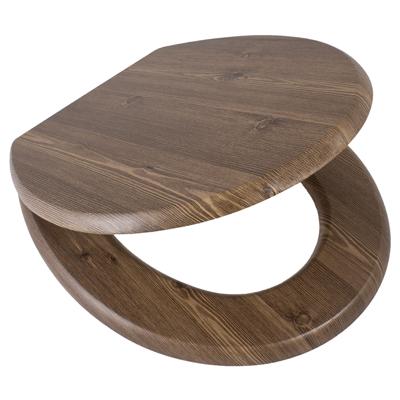 Toiletbril AWD Softclose Toiletzitting 43.4x37.3cm MDF Bruin