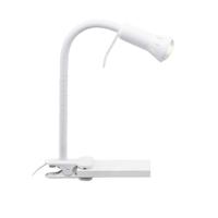 Brilliant Witte bureaulamp Flex met klem 24705T05 - thumbnail