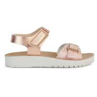 Geox J Costarei Gi Sandalen voor meisjes, roze goud, 32 EU