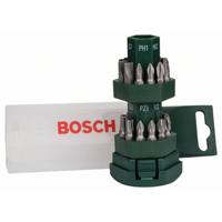 Bosch Accessories Promoline 2607019503 Bitset 25-delig Plat, Kruiskop Phillips, Kruiskop Pozidriv, Binnen-zesrond (TX) - thumbnail