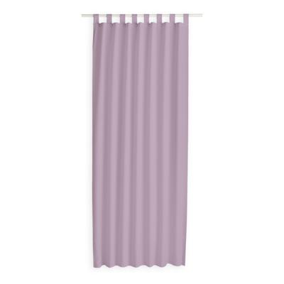 Kant en Klaar Gordijn Met Lus Oud Roze - 140 x 260cm