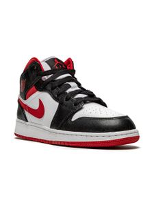 Jordan Kids baskets mi-montantes Air Jordan 1 (GS) - Blanc