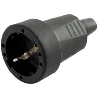 REV 0512135777 Koppeling met randaarde PVC 250 V Zwart IP20