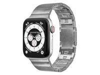 LAUT Links 2.0 Armband voor Apple Watch, 42/44/45/49 mm, roestvrij staal, zilver