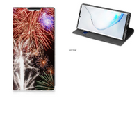 Samsung Galaxy Note 10 Hippe Standcase Vuurwerk - thumbnail