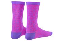 Supacaz Supasox Asanoha Sokken - Neon Paars/Neon Roze